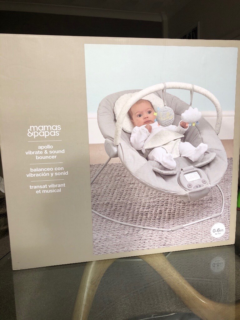 mamas and papas vibrate and sound bouncer